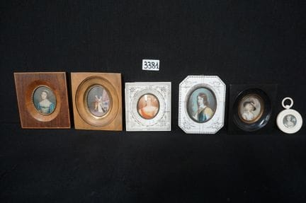 6 Miniaturgemälde
