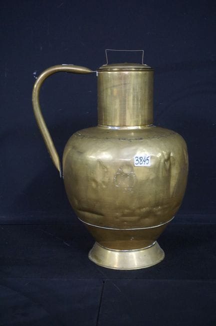 Antiker Milchkrug aus Kupfer – H: 55 cm