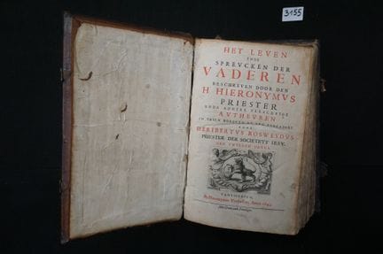 Libro del siglo XVII —del año 1643— «LA VIDA Y LOS