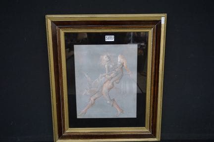 莱奥诺尔·菲尼（LEONOR FINI）的复制品——画框尺寸：64 x 55 厘米