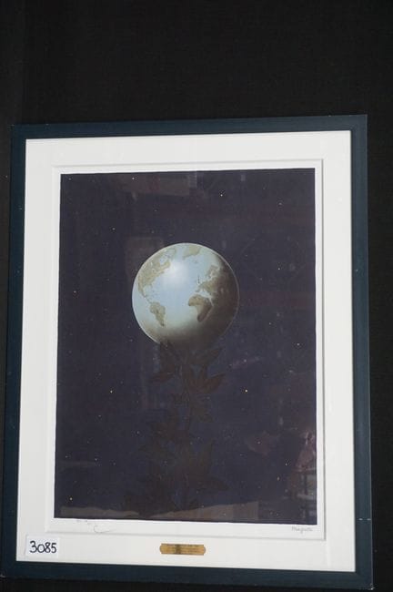 雷内·马格利特（1898 - 1967） - 《Le grand style》——石版画——版面签名