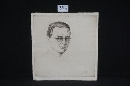 JULIUS COLLEN TURNER (1881–1948) – „Porträt von Fr