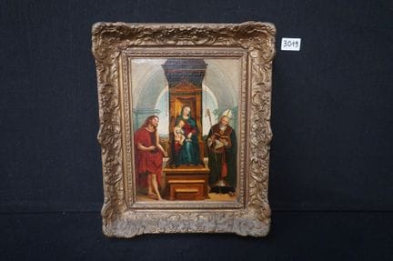 Peinture religieuse du XIXe siècle - « La Madone d