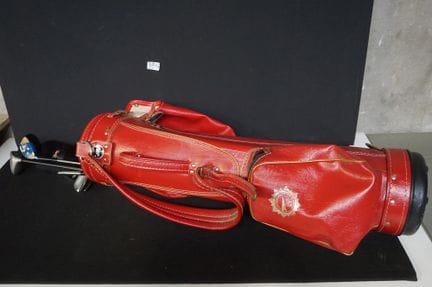 golf set with matching bag