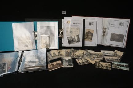 Schöne Sammlung alter Postkarten zum Ersten Weltkr
