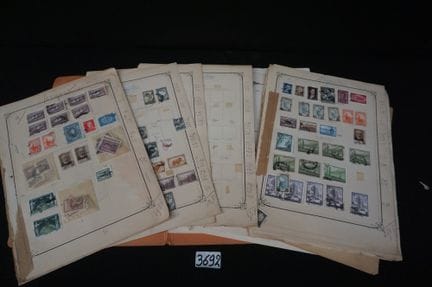 album of stamps from Argentina