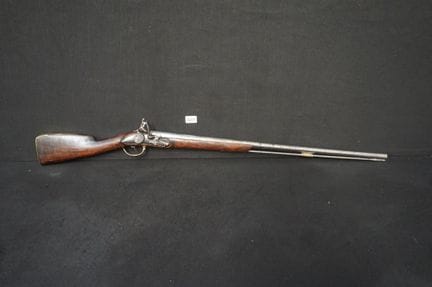 Antikes Feuerstein-Einlaufgewehr – L: 126 cm
