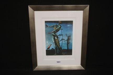 SALVADOR DALI (1904 - 1989) (after) - "la giraffe 