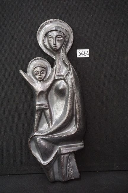 PAUL VERMEIRE (1928–1974) – Vintage-Basrelief aus 