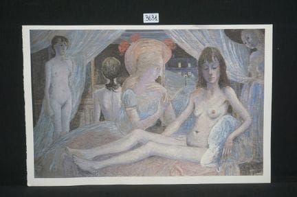 PAUL DELVAUX (1897–1994) (after) — "Jeunes filles 