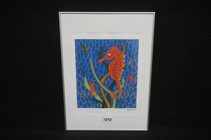 草间弥生（1928 -  ）（据原版）——胶版印刷——印版上签名——编号 483/500——65 x