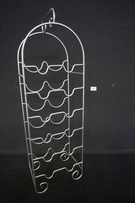 Weinregal aus Metall – für 12 Flaschen – H: 90 cm
