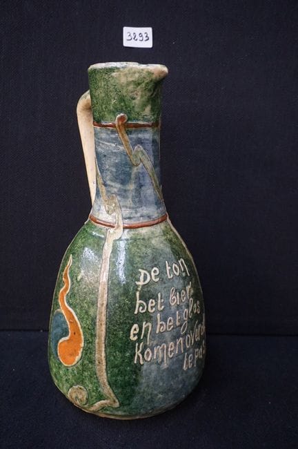 Wunderschöner Jugendstil-Krug – TORHOUTS-Keramik –