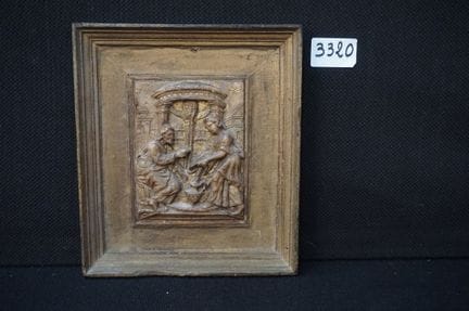 Wunderschönes Basrelief aus Alabaster aus dem 17. 