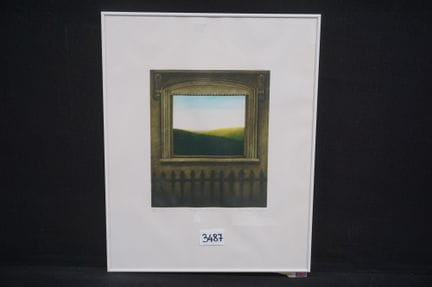 多萝西娅·怀特（1944 - 2013）——《八月的一天》——彩色蚀刻版画——铅笔签名——编号 36