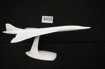 maquette d'avion de style rétro - fonte - « CONCOR