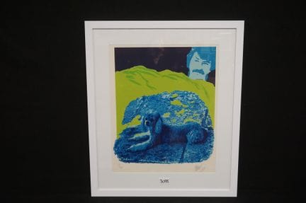 卡雷尔·阿佩尔（1921 - 2006）——《星期二》——丝网印刷——铅笔签名——标注1977年——