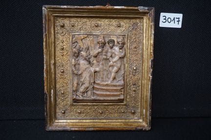 Beau bas-relief en albâtre du XVIIe siècle, origin