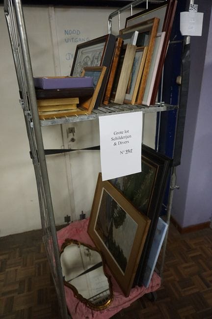 lot frames and paintings