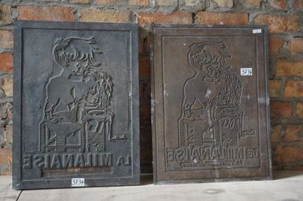 古版蚀刻版画 + 石版画 - 《DE MILANAISE》 - 55 x 42 厘米