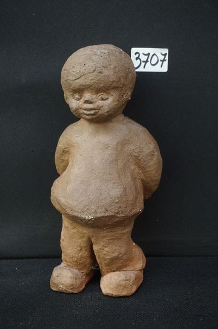 Terrakotta-Figur – „Kind“ – H: 26 cm