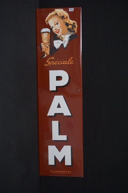 Große Werbetafel aus Emaille – „SPECIALE PALM“ – 1