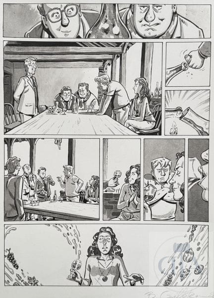 Guilloteau / Un grand Bourgogne oublié.  Planche o