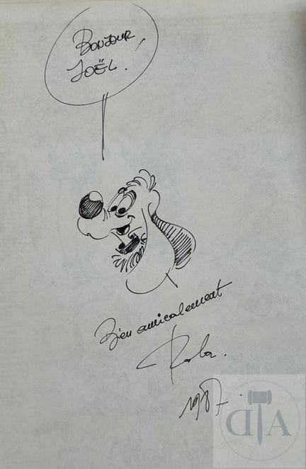 Roba/Boule et Bill.  Album T5 EO qui contient un d