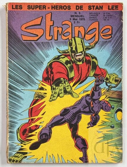 Strange / Lug.  Album mensuel n°5 de 1970 en TBE. 