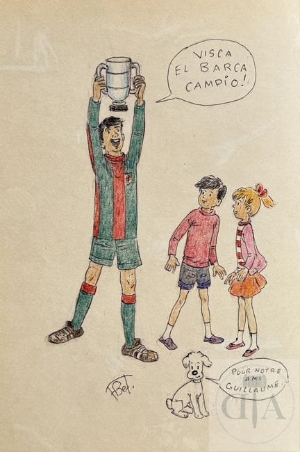 Bel François / Les aventures du Pompon rouge.  Alb