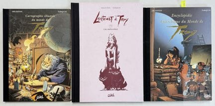 Tarquin / Lanfeust de Troy / Trio d'albums en état