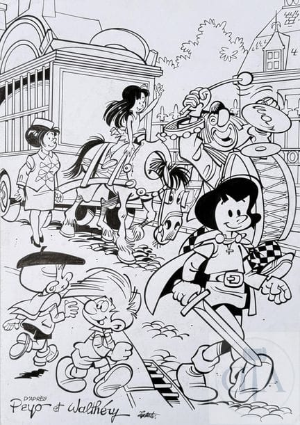 Cirovic / Dessin original en hommage au personnage