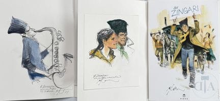 Follet / Les Zingari.  Collection des 4 tomes qui 