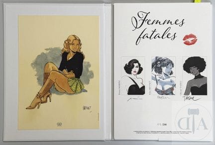 Marini / Meynet / Taduc.  Portfolio "Femmes fatale