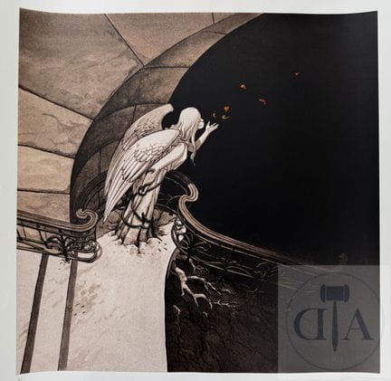 Yslaire / 20e ciel.  Sérigraphie "L'ange nouveau" 