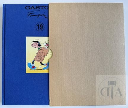 Franquin / Gaston.  Album T19 "La saga des gaffes"