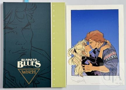 Francq / Largo Winch.  Album T4 "Business blues" t