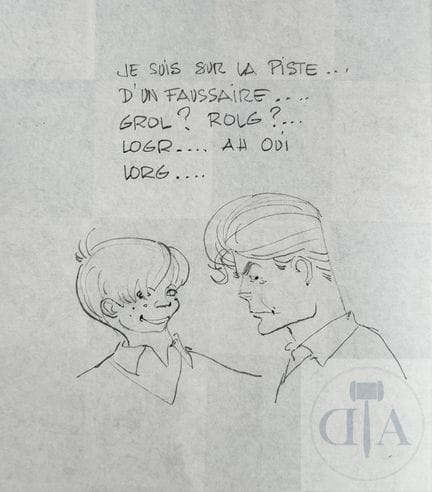 Lorg / Jijé / Valhardi.  Album T13 EO de 1986 qui 