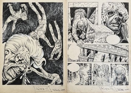 Peka / Alex.  Paire de planches originales extrait