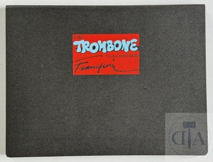 Franquin / Le trombone illustré.  Portfolio qui co