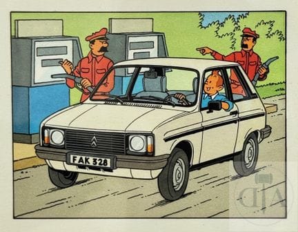 Studio Hergé / Bob de Moor / Tintin.  Mise en coul