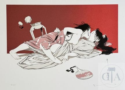 Michetz / Kogaratsu.  Sérigraphie érotique.  Edité