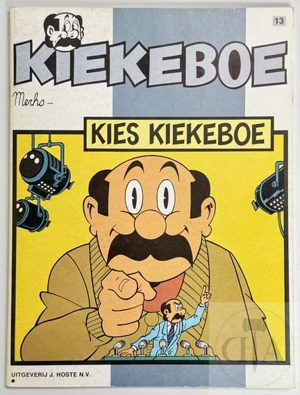 Merho / Kiekeboe.  Album T13 "Kies Kiekeboe" éditi