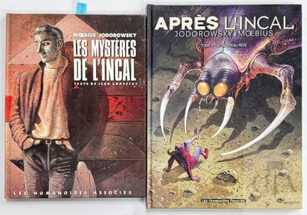 Moebius / Giraud / L'incal.  Paire d'albums EO en 