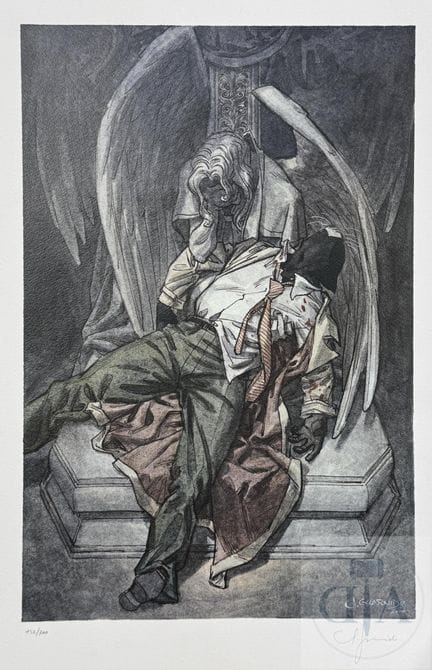 Guarnido / Blacksad.  Tirage offset édité en 2000 