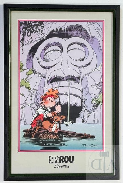 Tome  Janry / Spirou et Fantasio.  Tirage offset i