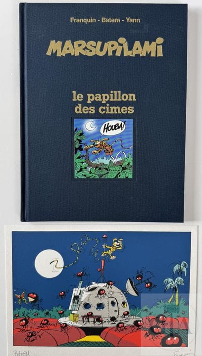 Franquin / Batem / Marsupilami.  Album T9 "Le papi