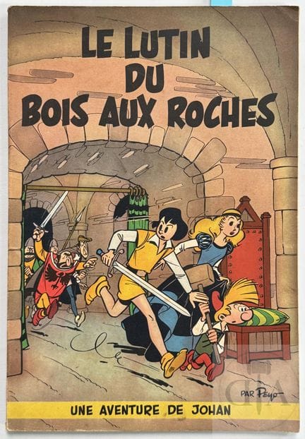 Peyo / Johan et Pirlouit.  Album T3 "Le lutin du b