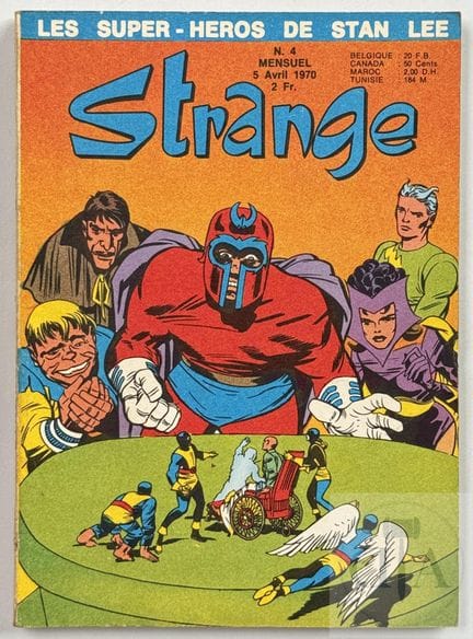 Strange / Lug.  Album mensuel n°4 de 1970 en super