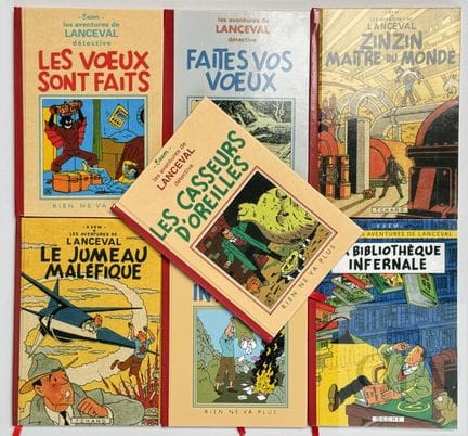Les aventures de Lanceval / Collection de 7 tomes 